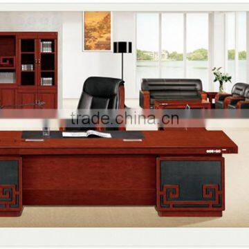 Chinese style elegant large executive desk