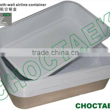 airline aluminum foil container