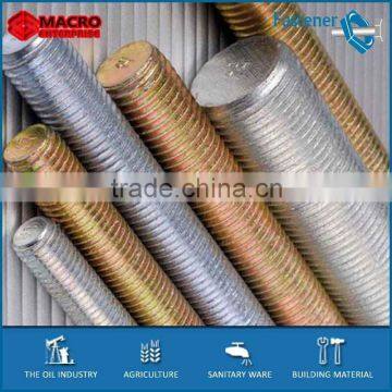 China origin high quality mild steel DIN 975 threaded rod