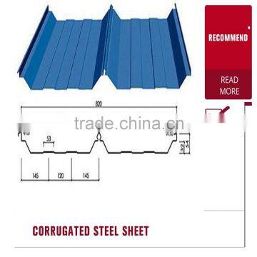 Zinc coating 60g ~ 180g galvanized corrugated sheet for roofing ASTM A653