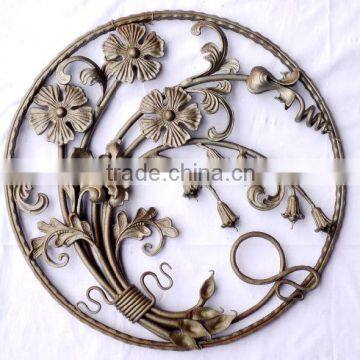 modern wrought iron metal crafts ornamental compoents for gate