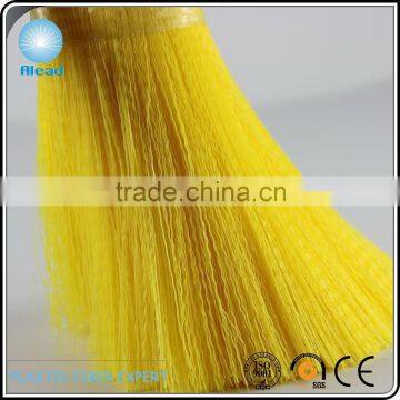 Shiny Yellow Crimped PP Synthetic Bristle for Clothes Washing Brush or Shoe Brush photo-5