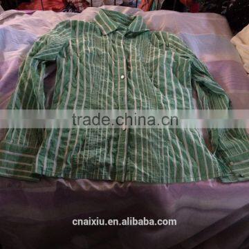 high quality wholesale Cheaper summer for men used clothes ,men shirt