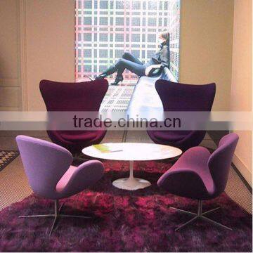 modern replica swan chair / fashion coffee table and chairs Y100-1