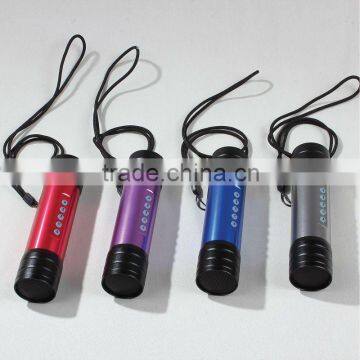 Portable emergency charger and LED torch light