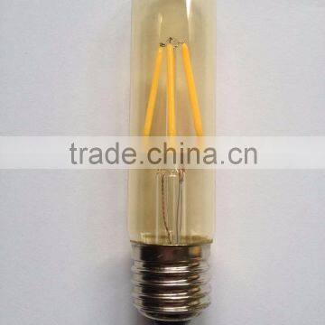 t30 led filament lights amber glass shell led light manufacturers