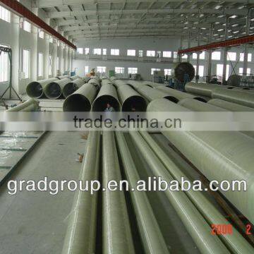 Underground frp sand filled pipe