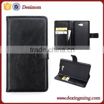 Flip cover for sony xperia m2 aqua case shockproof case for sony xperia m2 made in china
