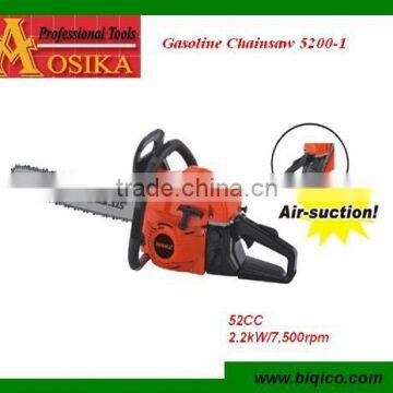 2014 Best Selling Model 52cc Kraft chainsaw with 20" Blade and chain CE Approved HS code 8467810000