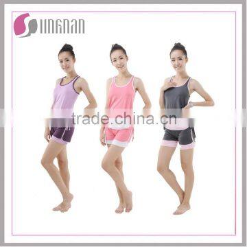 Hot Selling Top Quality Nylon and Spandex Wholesale Multicolor Yoga Shorts