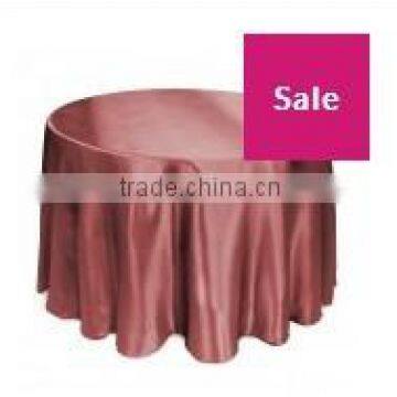 Round Satin Fashion Table Cloth photo-2
