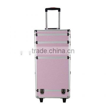 Aluminum Rolling Makeup Case