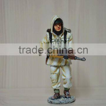 customize 7cm military metal cast figurines