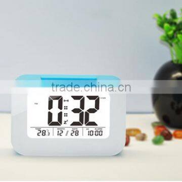 LCD clock, intelligent clock, smart night light calendar clock