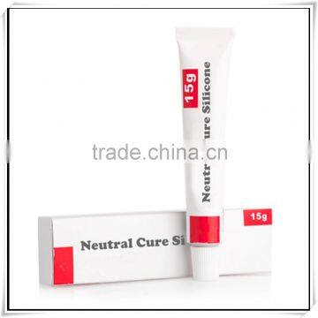 Excellent adhesion non-toxic small tube waterproof Small Tubes Of Silicone glue