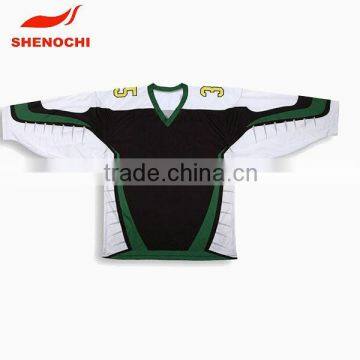 dongguan manufacturer high quality christmas hockey jerseys