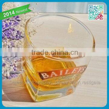 Whisky Cup Round Mouth Whisky Cup New Style Whisky Glasss With Thick Quare Bottom photo-6