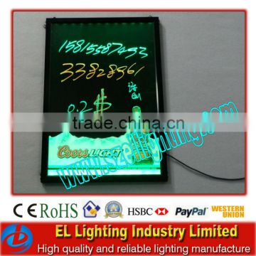 48 flashing model&digital remote led fluorescent writing board