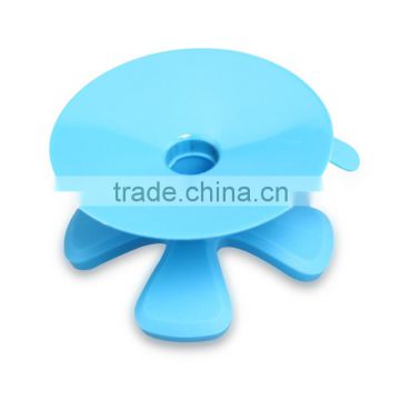 promotional Silicone Holder plexiglass wall mounted cup holder with Four Leaf Clover