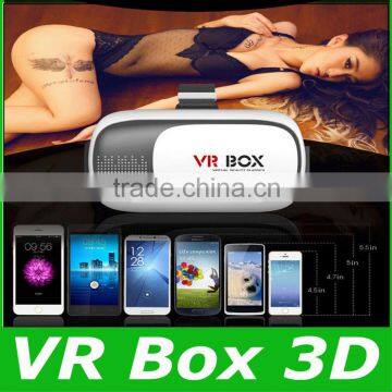 Google cardboard VR BOX Version VR Virtual Reality Glasses + Smart Bluetooth Wireless Mouse / Remote Control Gamepad