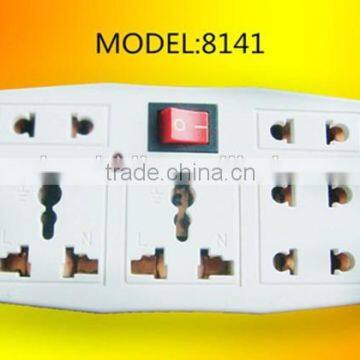 5 Socket Adapter Plug,5 Outlet Single-Tap Wall Tap Electrical Multi Outlets,Use Home Organization Office                        
                                                Quality Choice