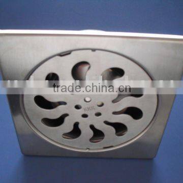 anti ordor stainless steel floor drain