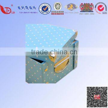 Durable goods box for storage box easy assemble household items