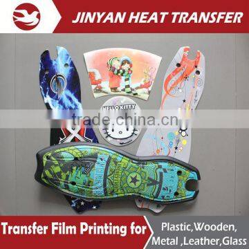 film heat transfer print for plastic skateboard