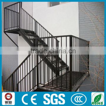 outdoor wrought iron stair railing