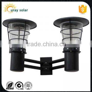 high lumen wholesale waterproof ip65 stainless steel solar led outdoor wall light