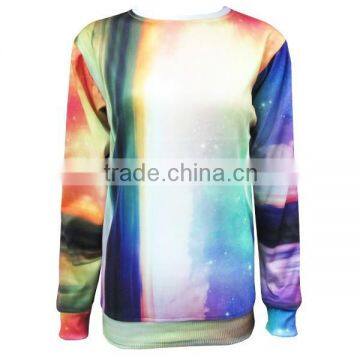 New 2015 Custom Sweatshirt High Quality Women Sweatshirts Facotry Direct Clothing Wholesale For Promotion Advertising