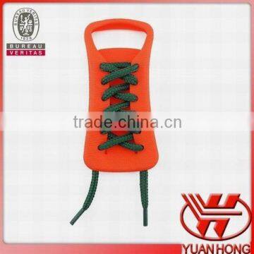 Fashionable 100% polyester satin shoelaces