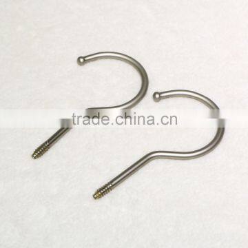 Multiple customize stainless metal hook for clothes hanger