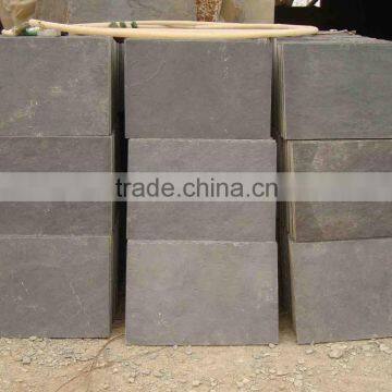 Dark grey slate roofing tiles