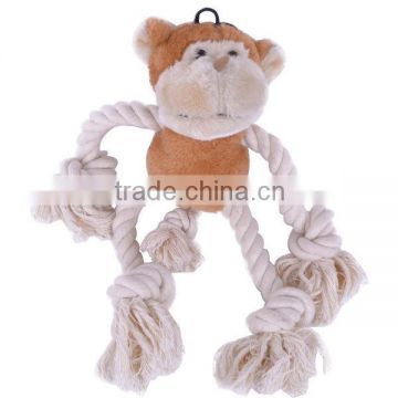 Hebei Factory Stuffed Rope Monkey Soft Toys for Dogs                        
                                                Quality Choice