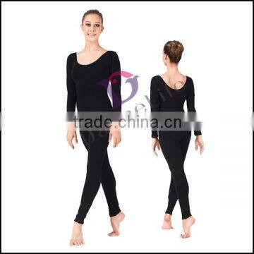 A2619 Long Sleeve Ankle Length Unitard athletic unitards with long sleeves ballet unitards for gymnastic unitard