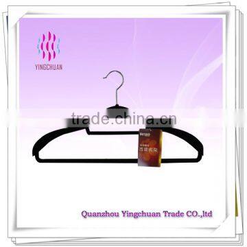 Black velvet hangers wholesale