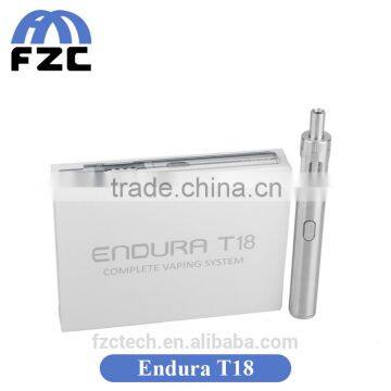 SALE e cigarette vapor pen Endura T18 Starter kits