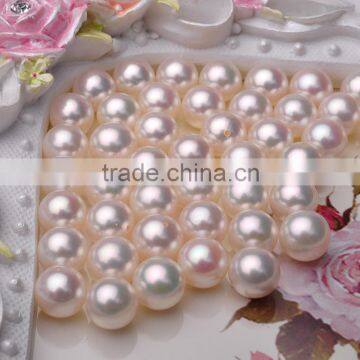 Cultured Akoya Pearl Beads, Round, High Luster, AAAA Quality, Great for DIY Stud Earrings photo-5