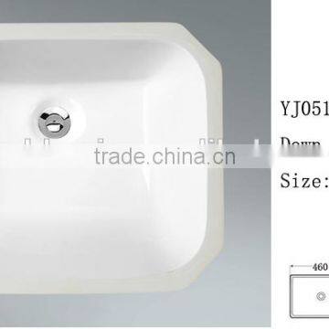 Popular wc Bathroom Basin, Under Counter Basin/ Under Counter Mounting