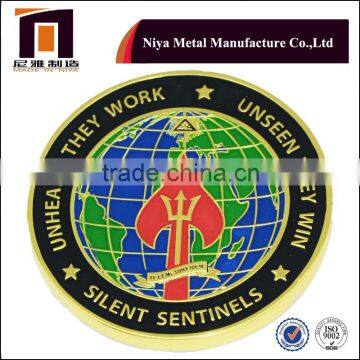 Custom US logo Coins Made In China Custom Metal Challenge Coin