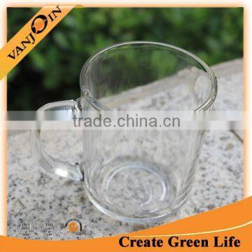 High Flint 200ml Clear Glass Cup For Drinking