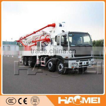 Truck Mounted Concrete Boom Pump With Price For Sale