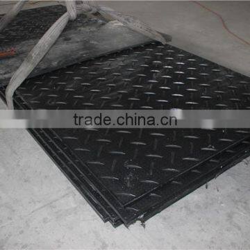 extruded surface tread pattern hdpe oil drilling rig mats