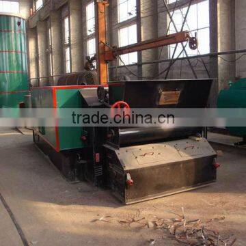 Vertical coal fired conducting oil boiler