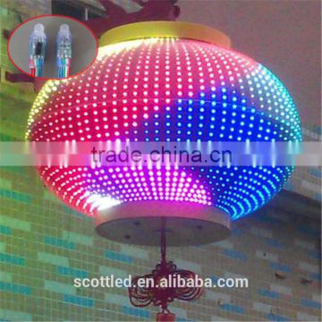 outdoor waterproof color changing rgb led pixel string light