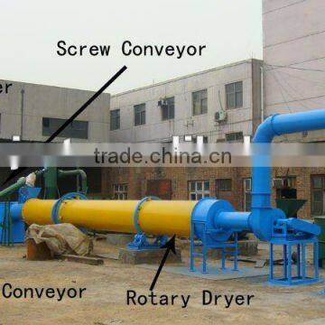 Biomass drum drier machine