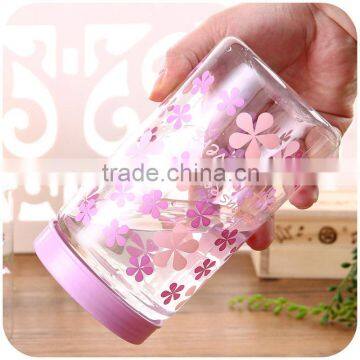 2016 NEW ! COLOR RANDOM plastic bottles with lid storage container plastic jar packing food/candy/nut/spices
