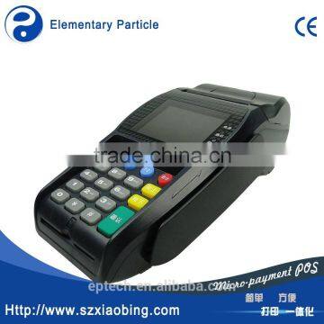 Free LOGO EP T260 Mobile handheld portable POS payment terminal with NFC IC MSR card reader