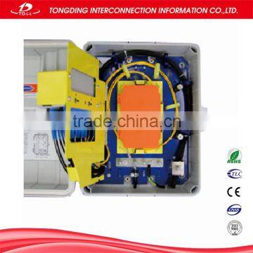 White Sixteen Cores fiber optical splitter abs distribution box